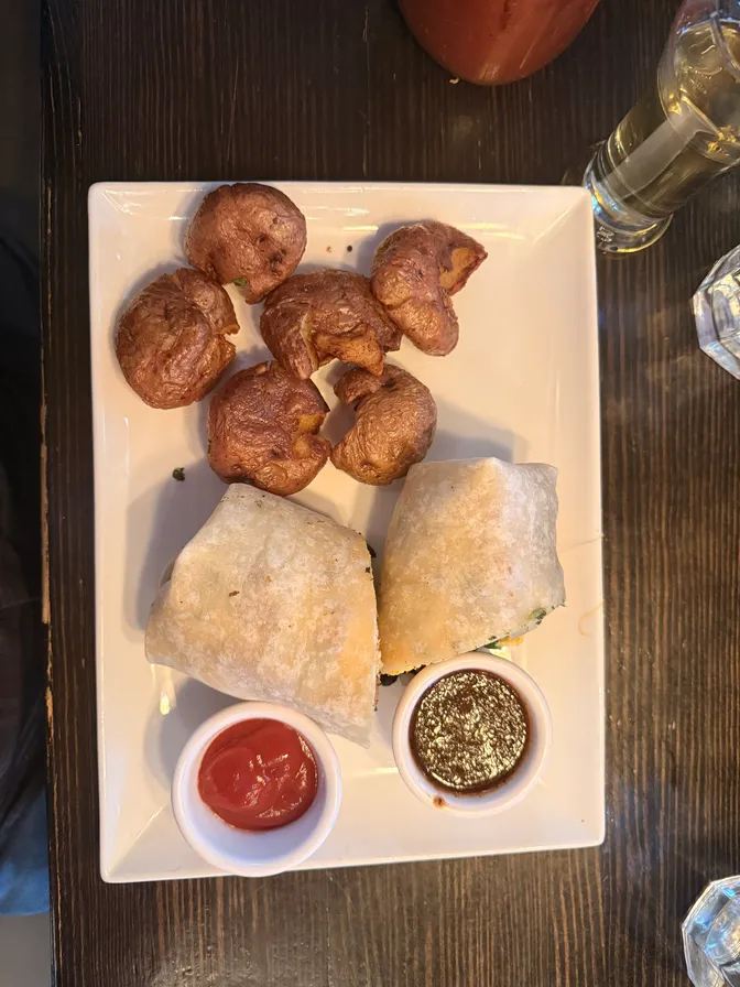 Photo of burrito's packaging